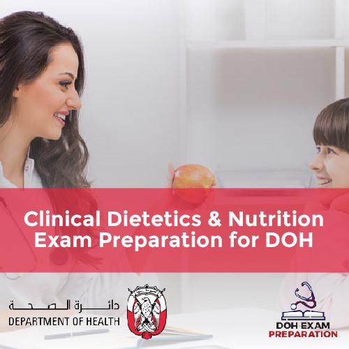 Clinical Dietetics & Nutrition Exam Preparation for DOH