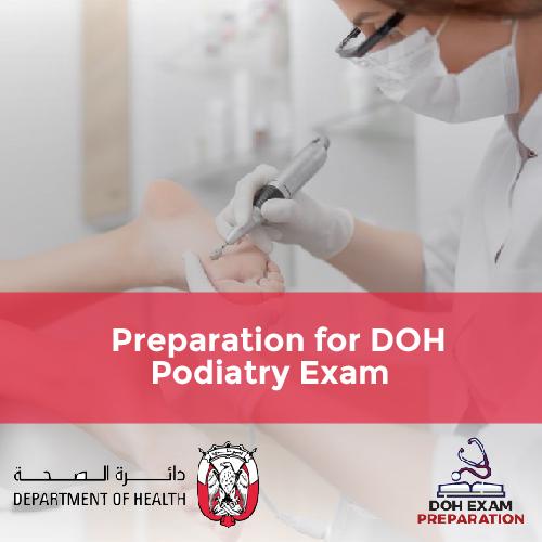 Preparation for DOH Podiatry Exam