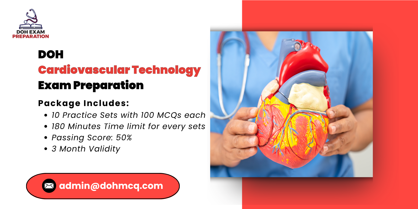 DOH Cardiovascular Technology Exam Preparation