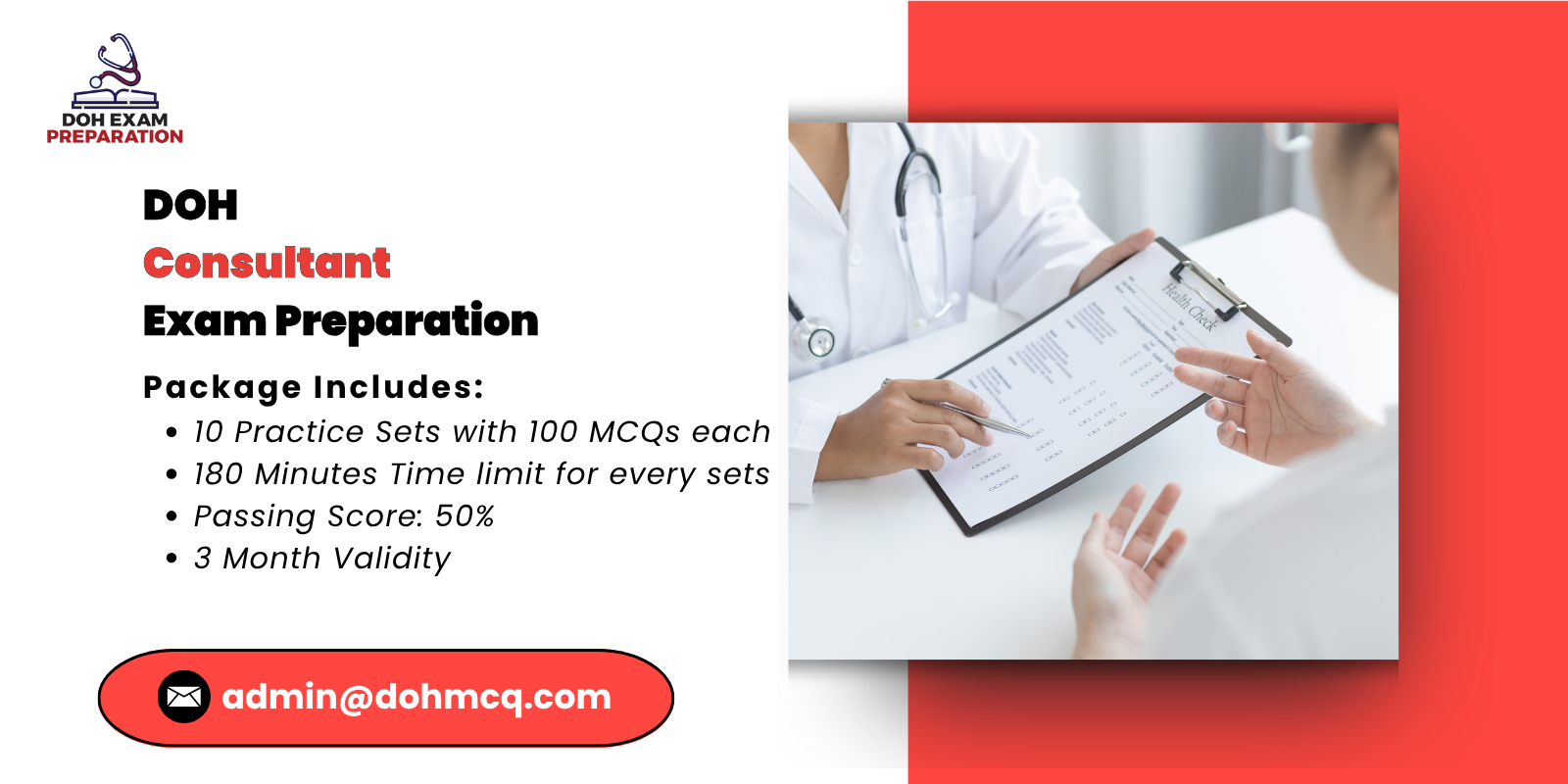 DOH Consultant Exam Preparation