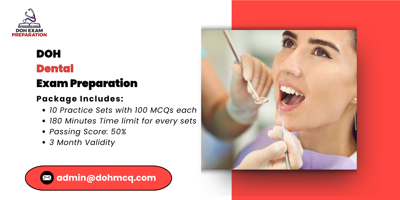 DOH Dental Exam Preparation