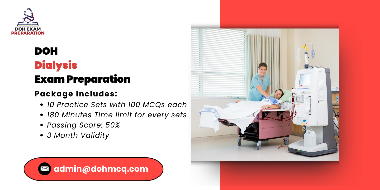 DOH Dialysis Exam Preparation