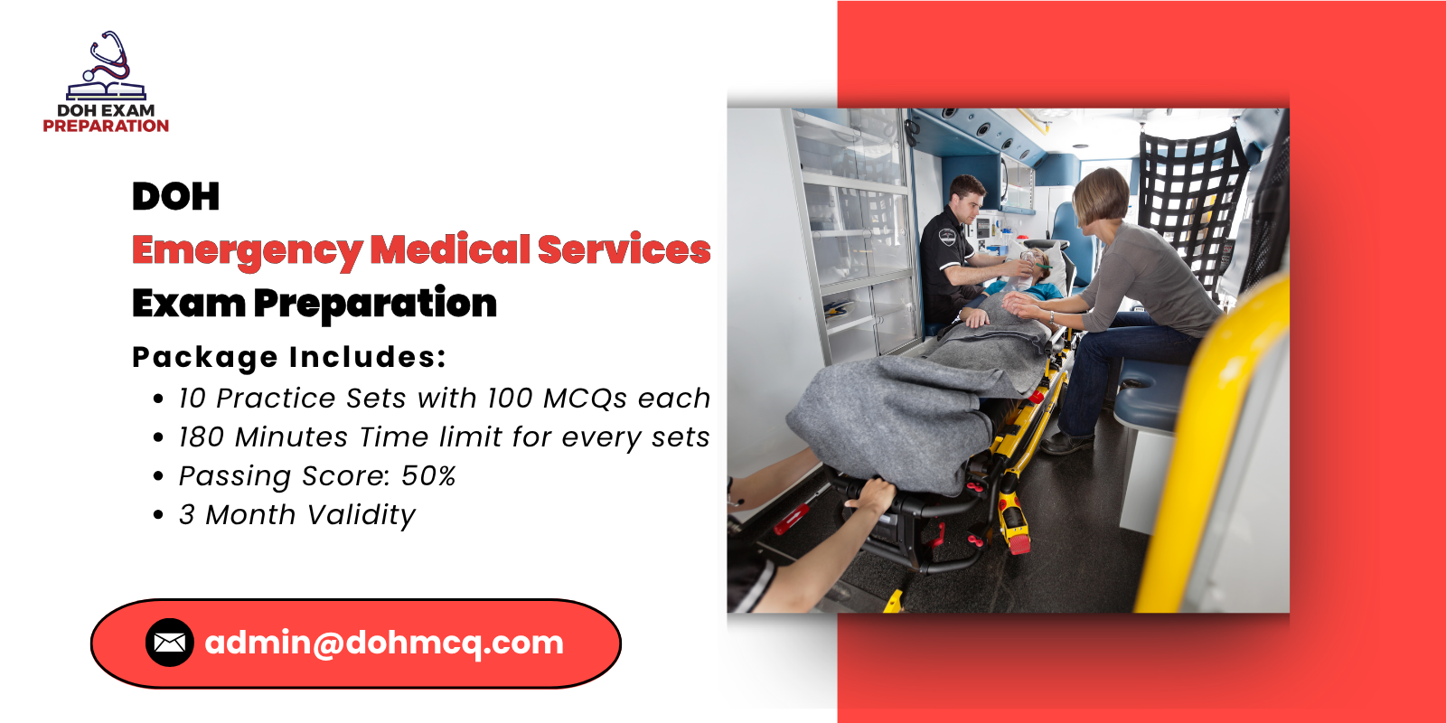 DOH Emergency Medical Services Exam Preparation