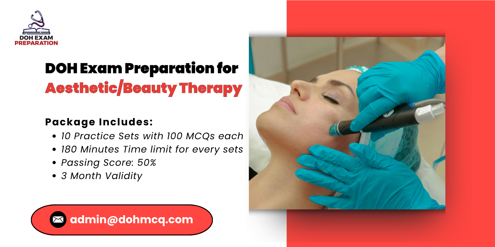 DOH Exam Preparation for Aesthetic_Beauty Therapy