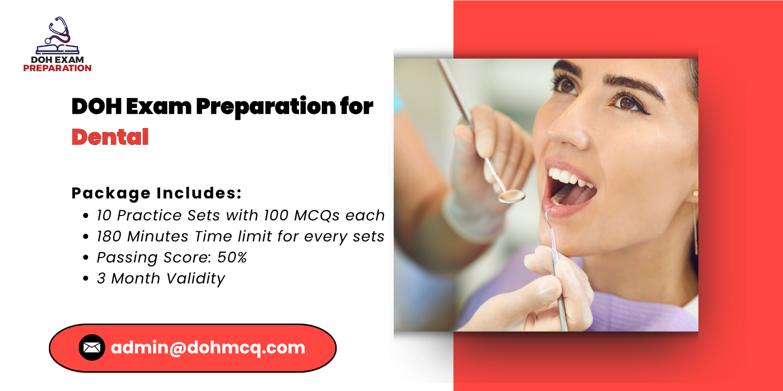 DOH Exam Preparation for Dental