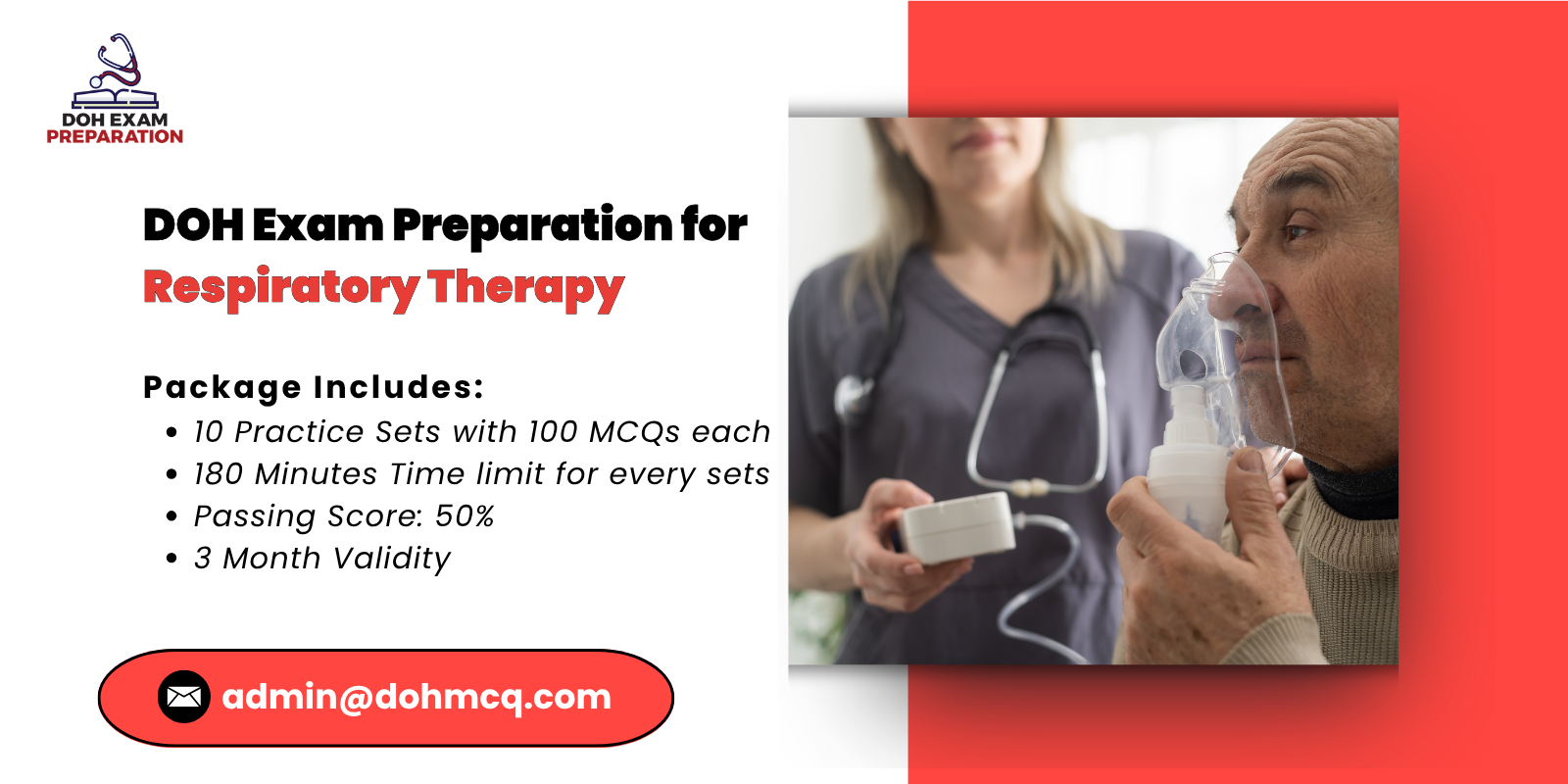 DOH Exam Preparation for Respiratory Therapy