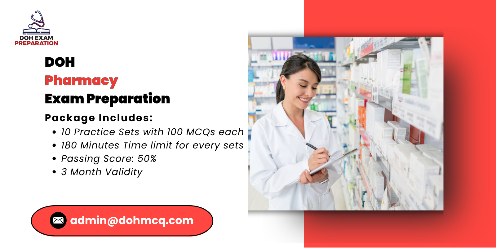 DOH Pharmacy Exam Preparation