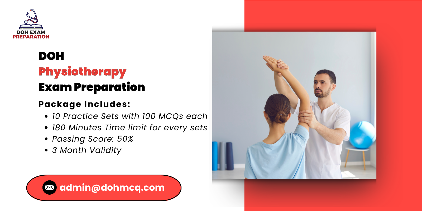 DOH Physiotherapy Exam Preparation