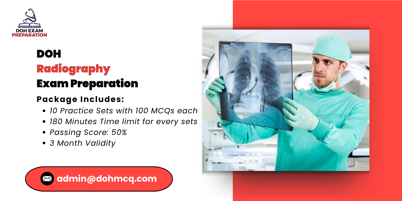 DOH Radiography Exam Preparation