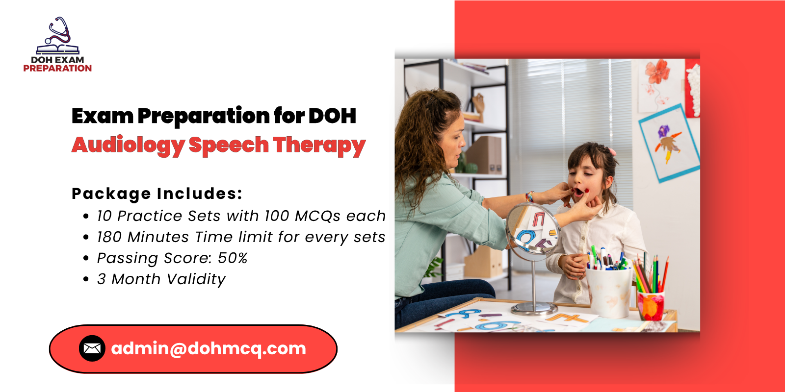 Exam Preparation for DOH Audiology Speech Therapy