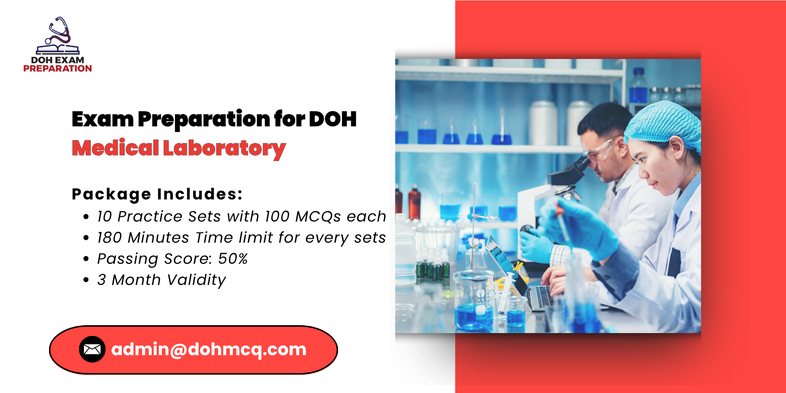 Exam Preparation for DOH Medical Laboratory
