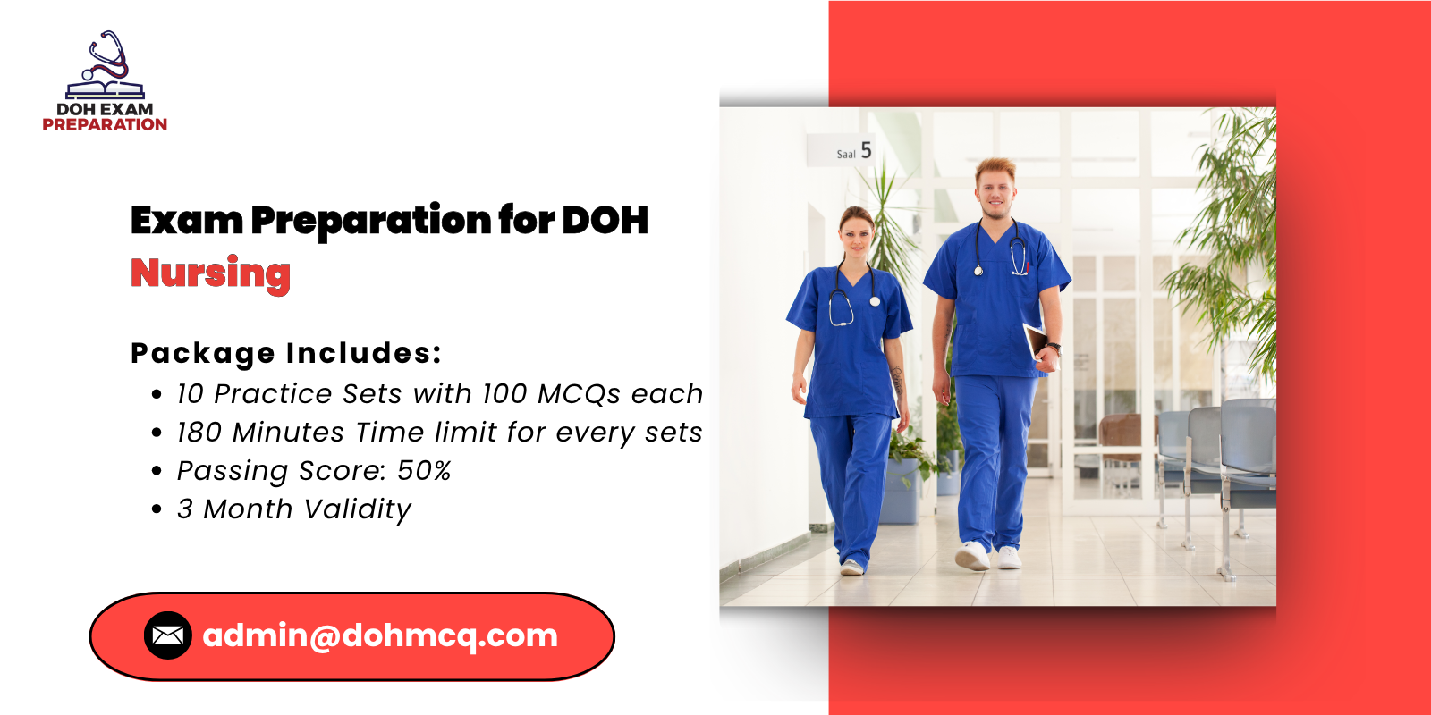 Exam Preparation for DOH Nursing