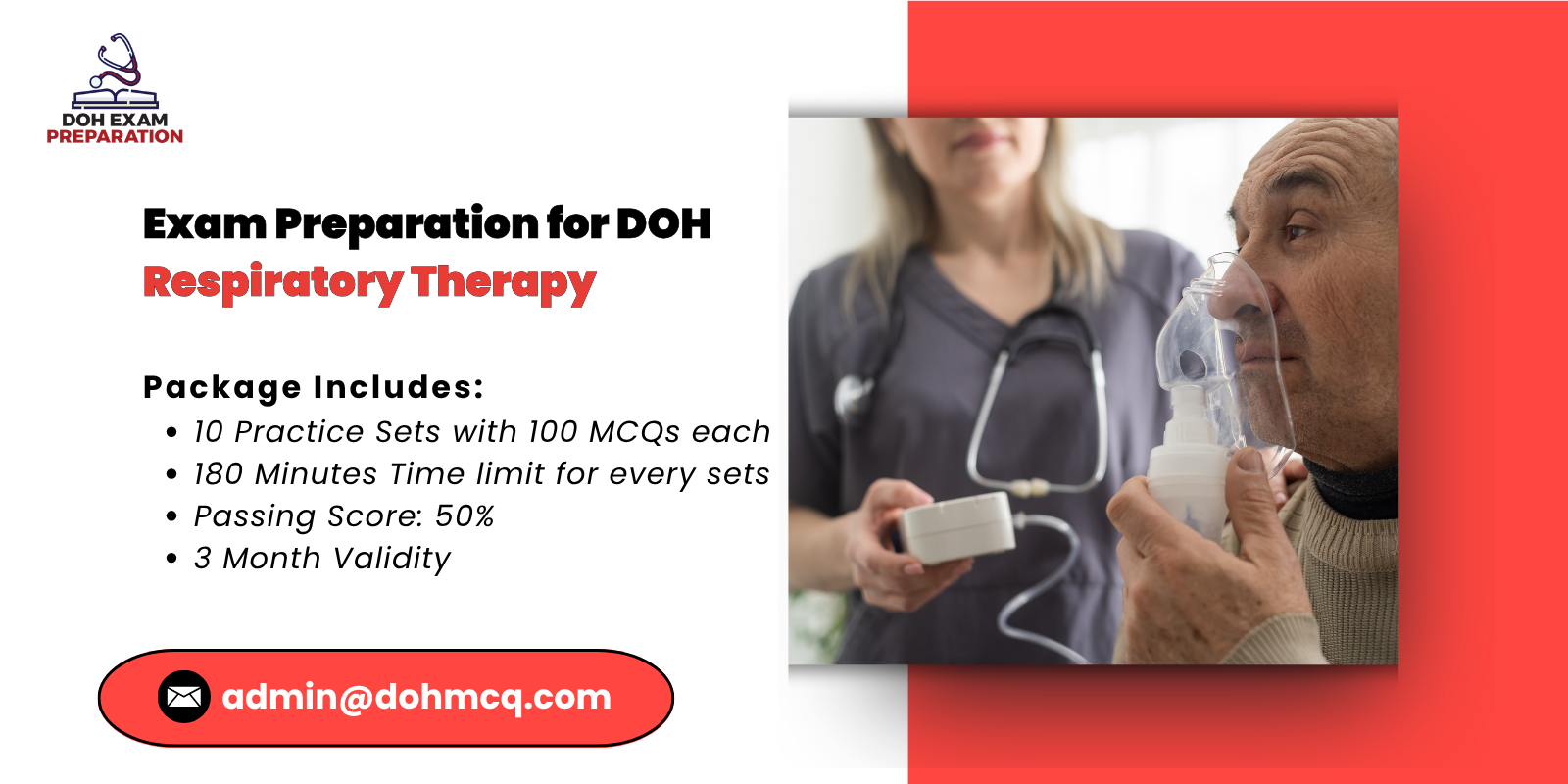 Exam Preparation for DOH Respiratory Therapy