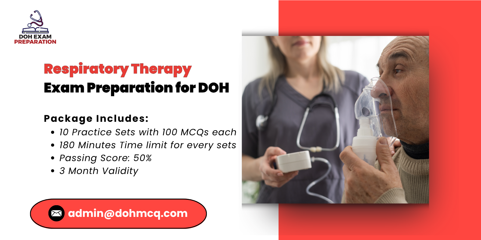 Respiratory Therapy Exam Preparation for DOH