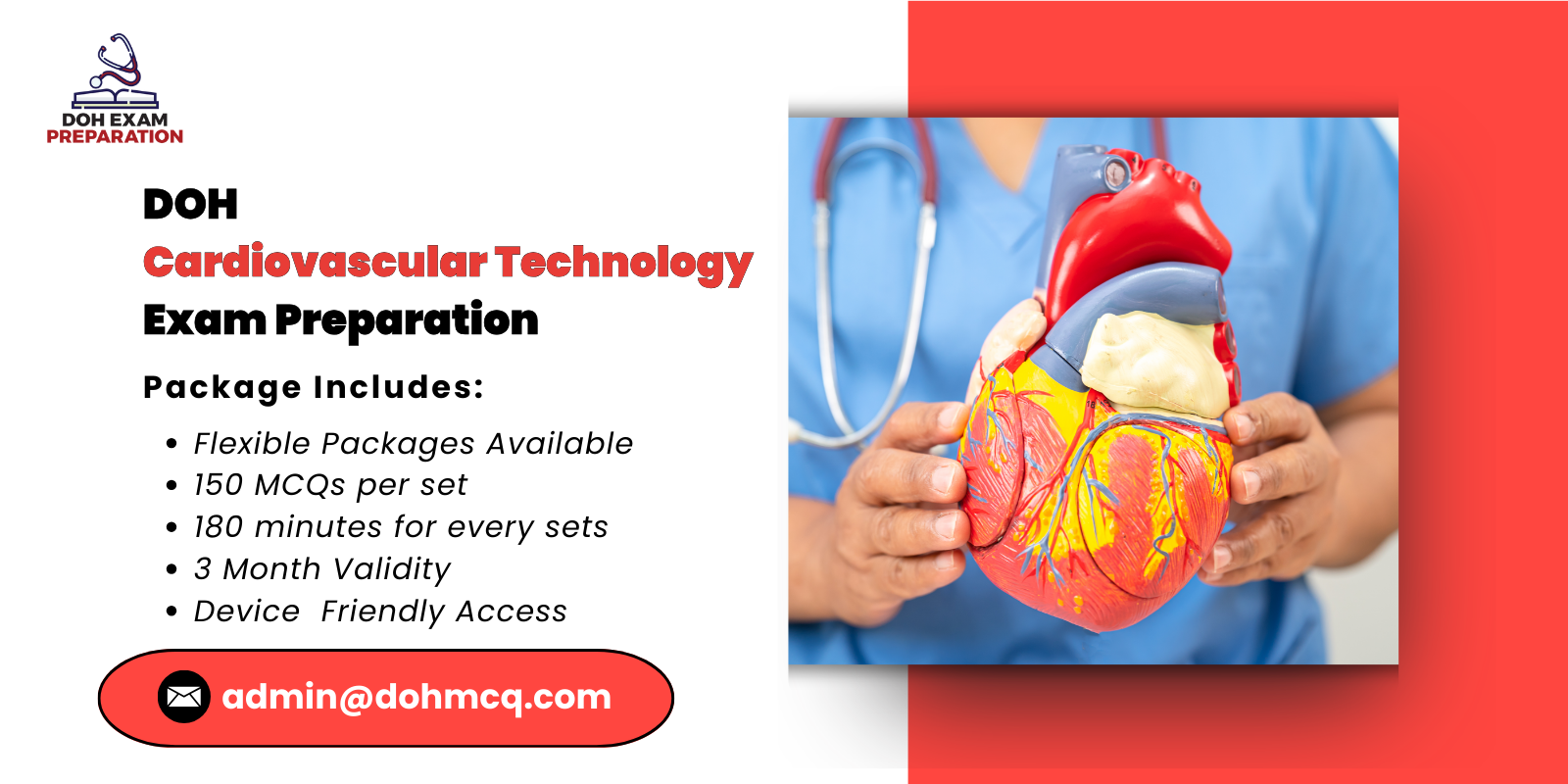 DOH Cardiovascular Technology Exam Preparation