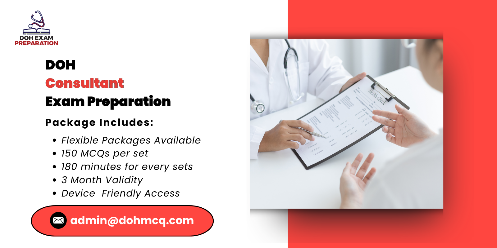 DOH Consultant Exam Preparation
