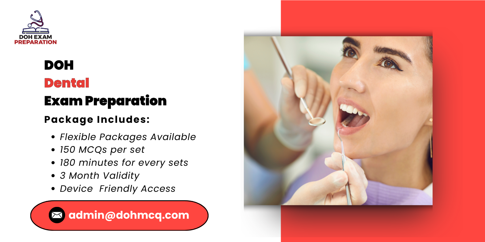 DOH Dental Exam Preparation