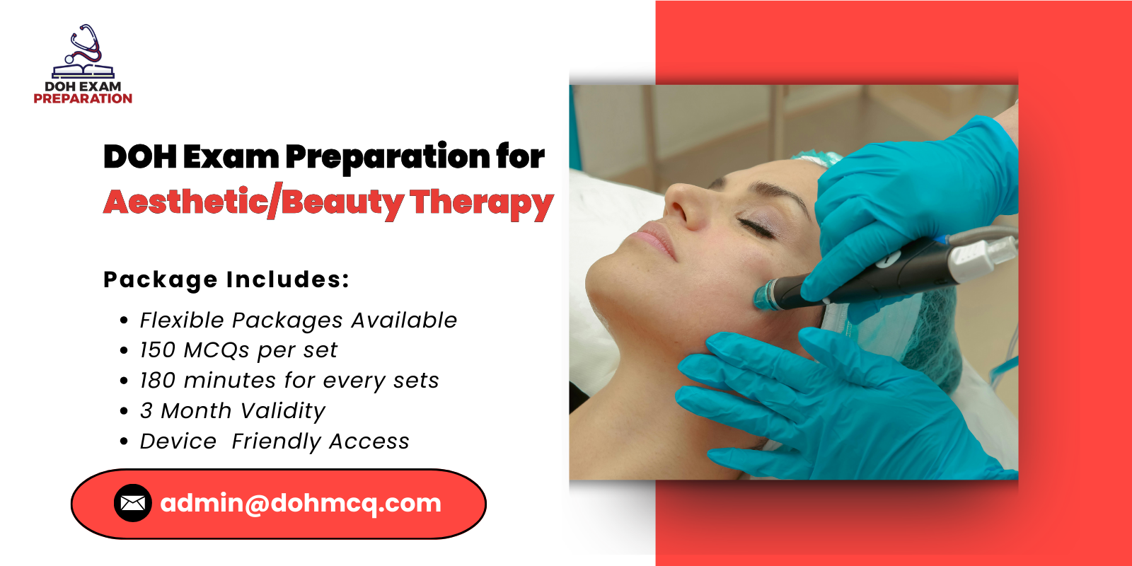 DOH Exam Preparation for Aesthetic_Beauty Therapy