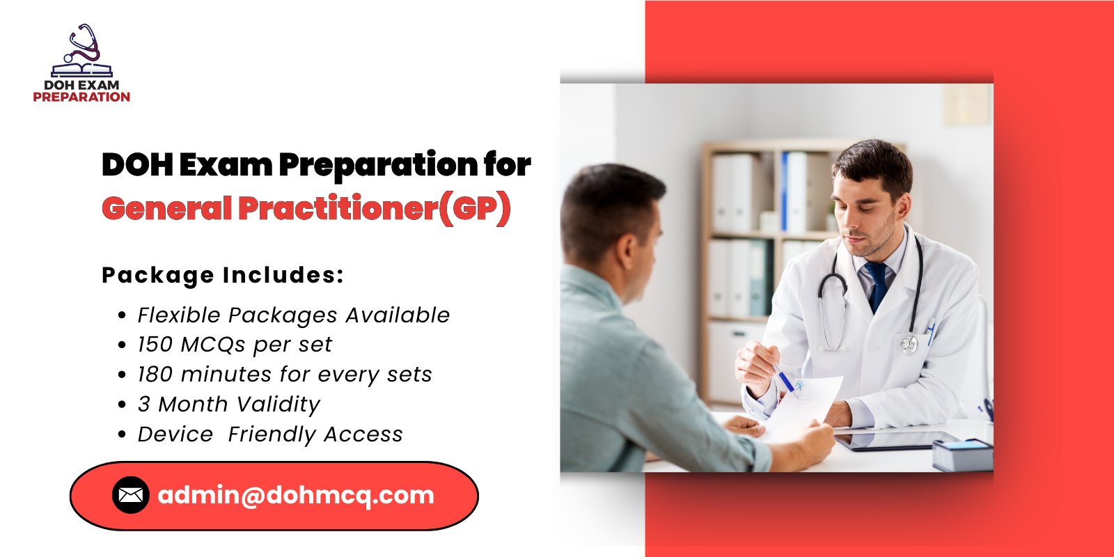 DOH Exam Preparation for General Practitioner (GP)