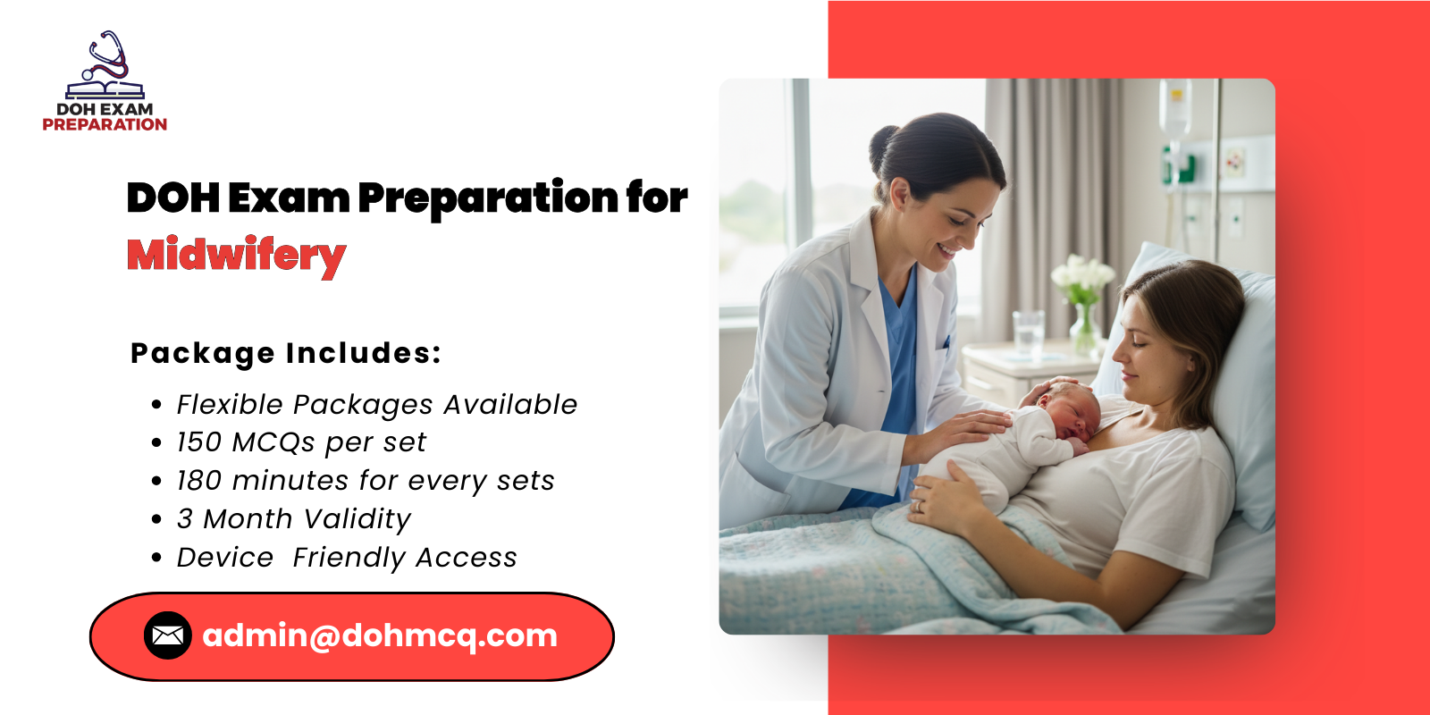 DOH Exam Preparation for Midwifery