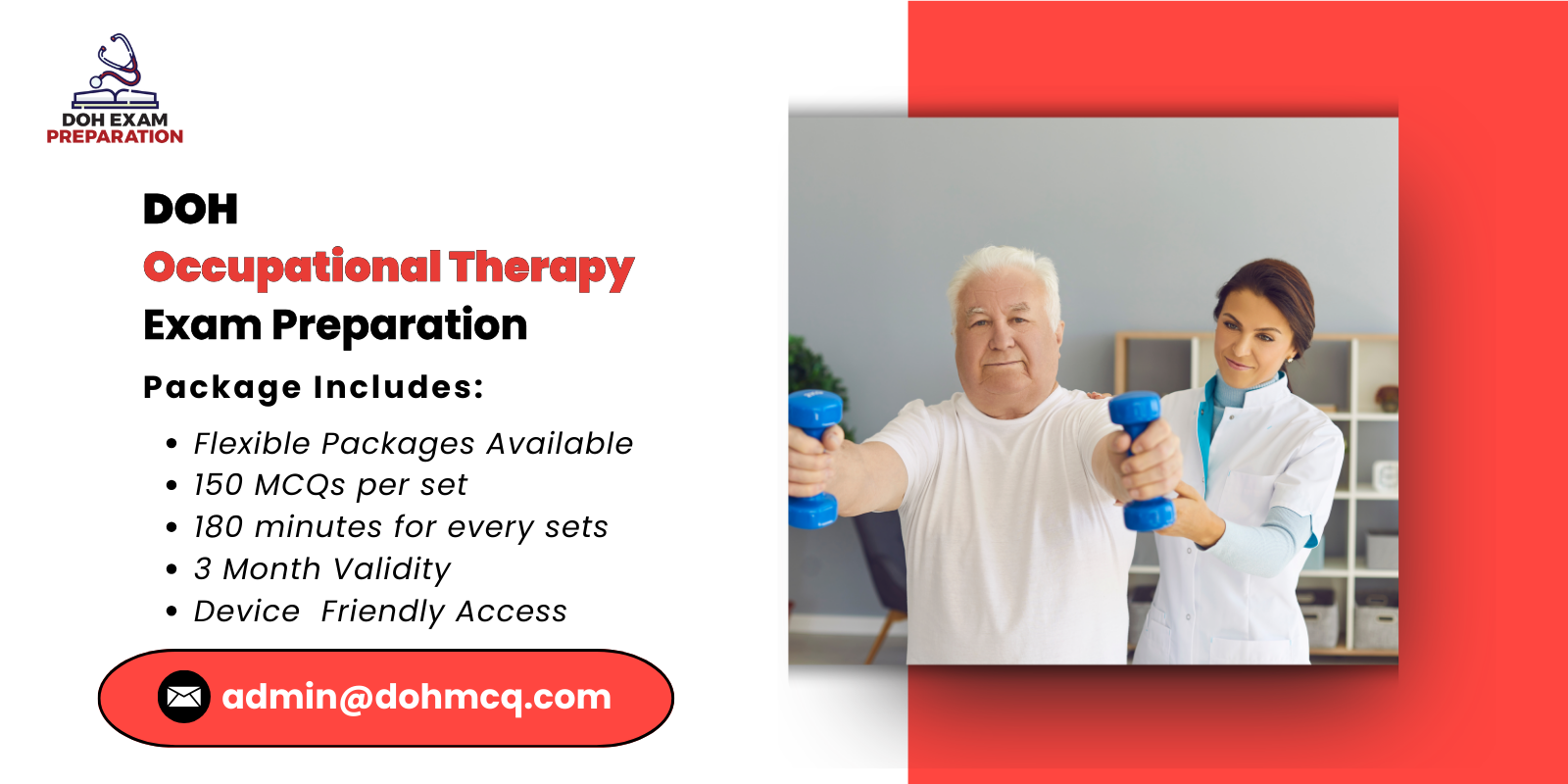 DOH Occupational Therapy Exam Preparation