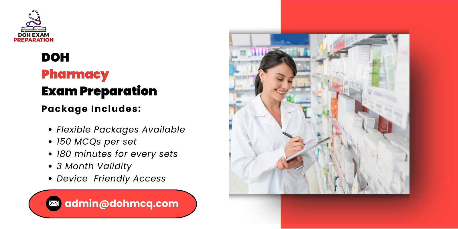 DOH Pharmacy Exam Preparation