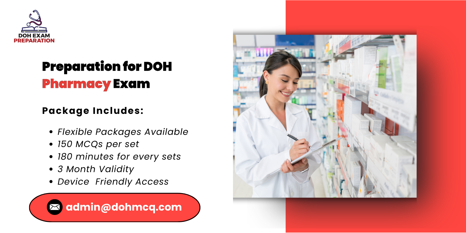 Preparation for DOH Pharmacy Exam