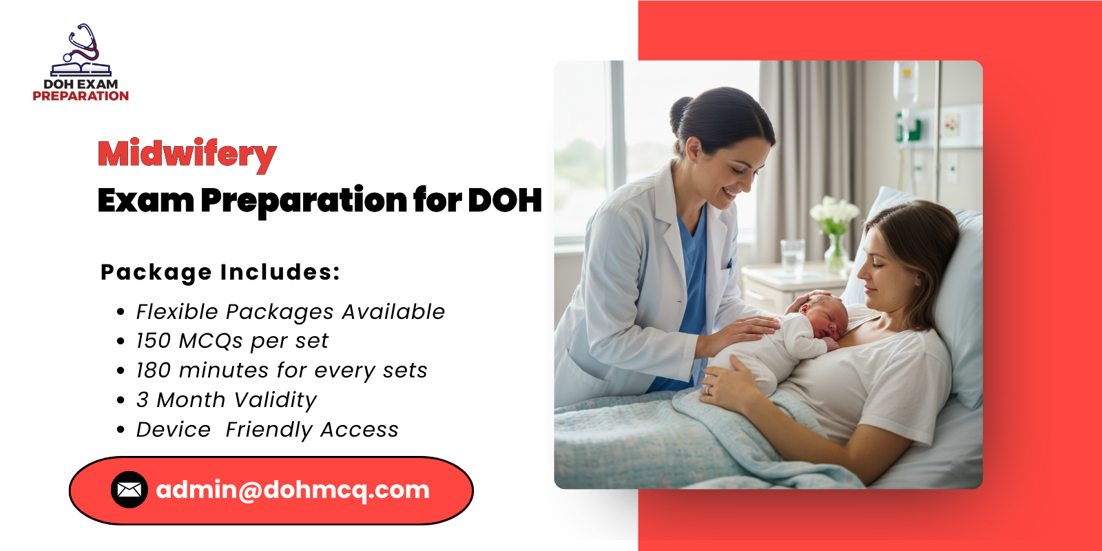 Midwifery Exam Preparation for DOH