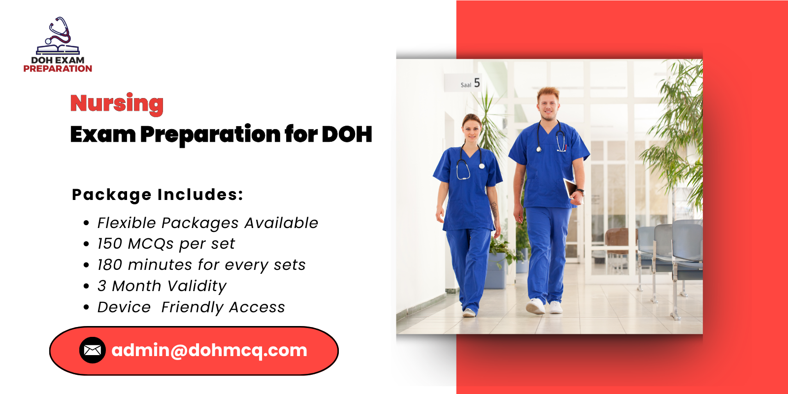 Nursing Exam Preparation for DOH