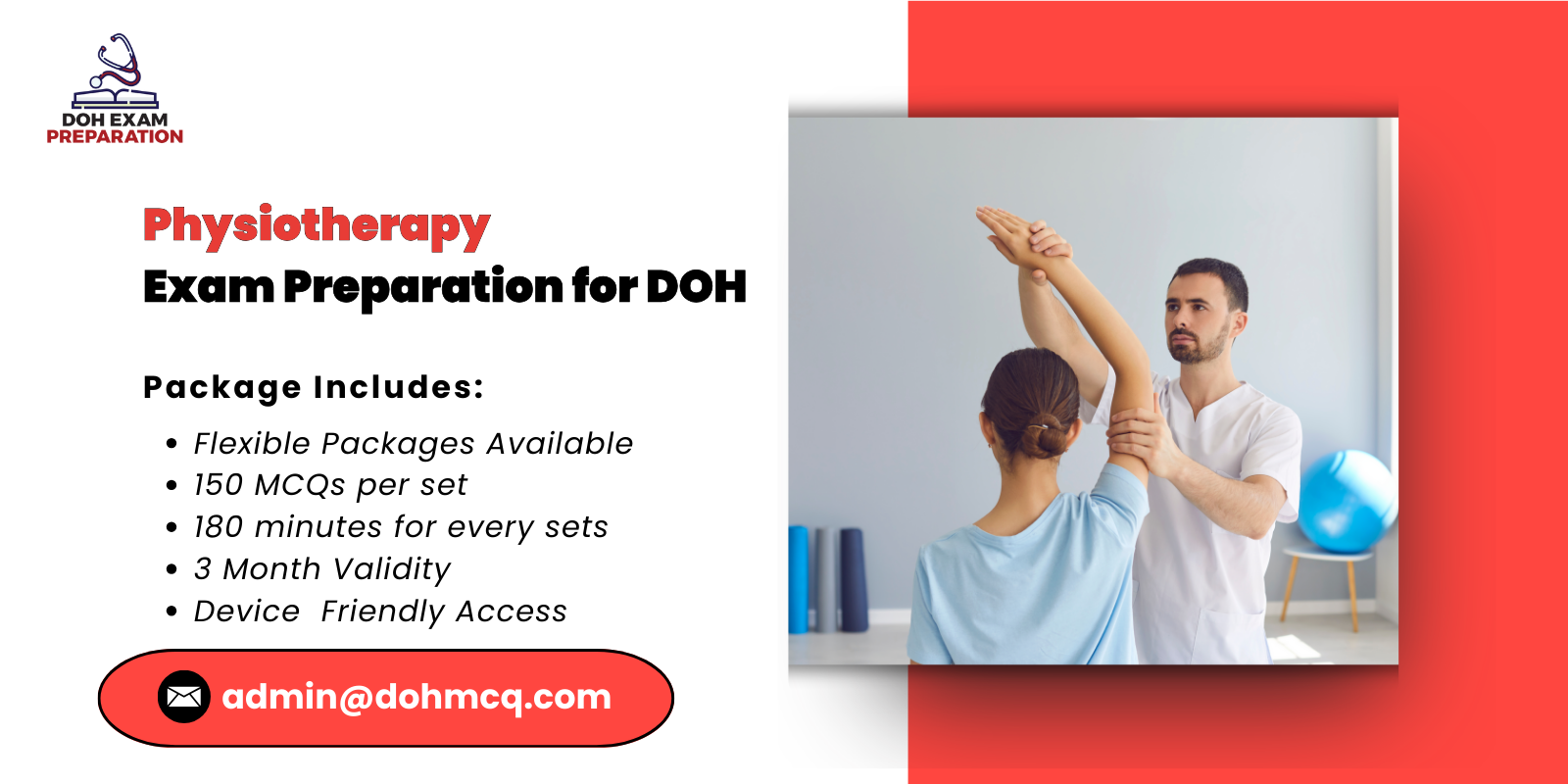 Physiotherapy Exam Preparation for DOH